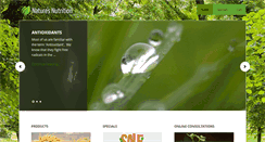 Desktop Screenshot of naturesnutrition.com